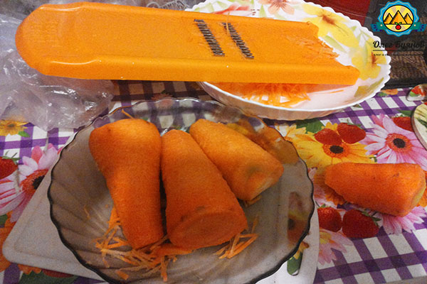шинкую морковь