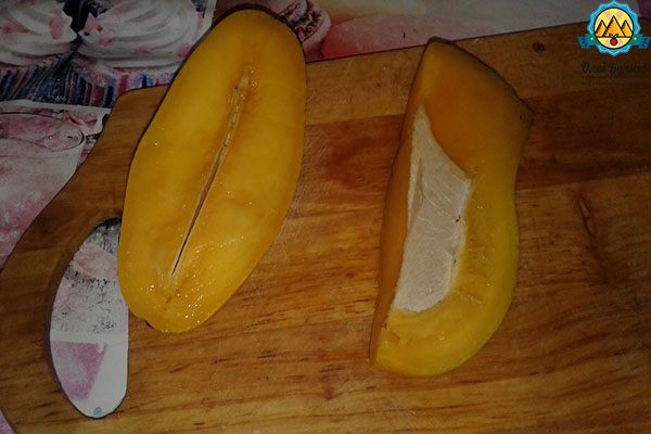 манго в разрезе